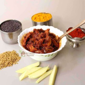 Sliced Mango Pickle / Maagai Without Garlic