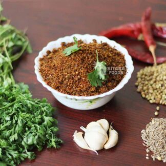 Kothimeera Karam Podi  (Coriander Breakfast Side)