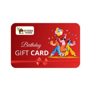 Birthday Gift Card SITARA FOODS