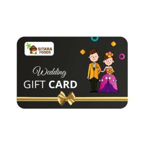 Wedding Gift Card by SITARA FOODS