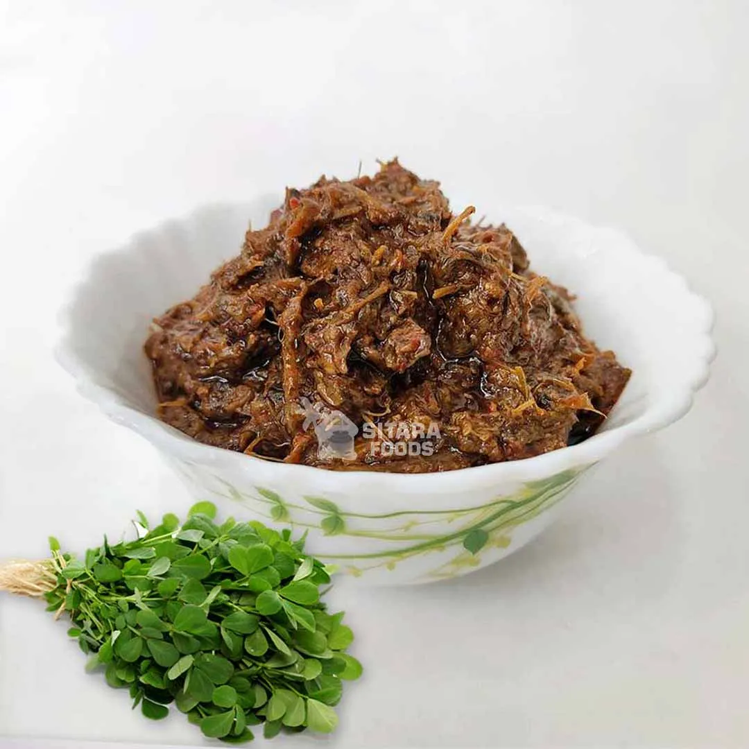 Fenu Greek / Menthi Aaku Pickle (Premium Quality)