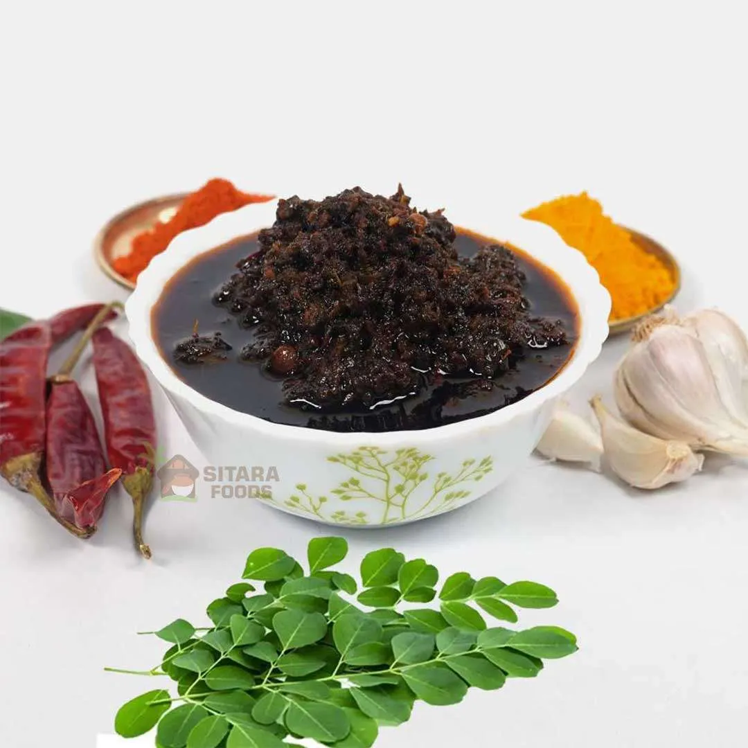 Munagaku Pickle / Drumstick Leaves Achaar