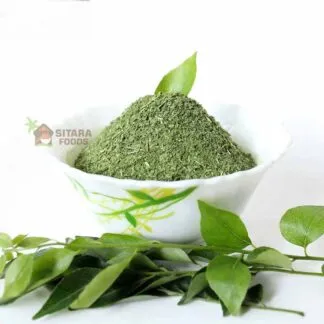 Raw Dried Curry Leaves / Karivepaku Powder (Alternative to Using Curry Leaves as Ingredient)