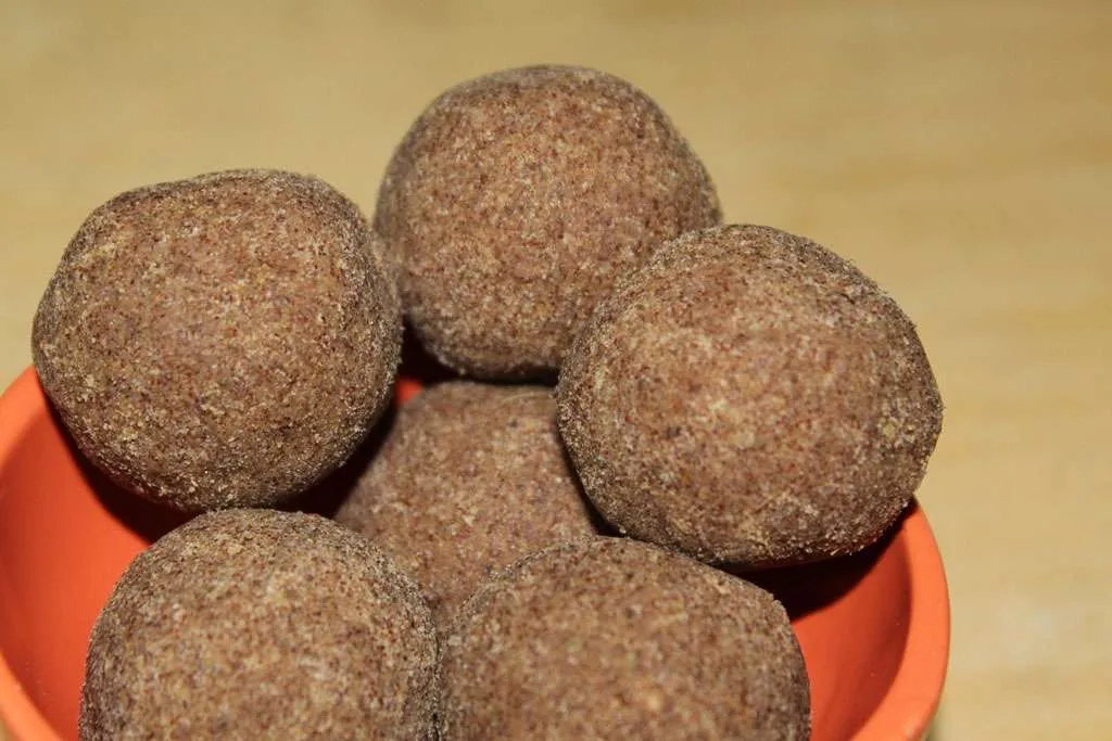 Organic Finger Millet (Ragi) Laddu - Power Packed Snack