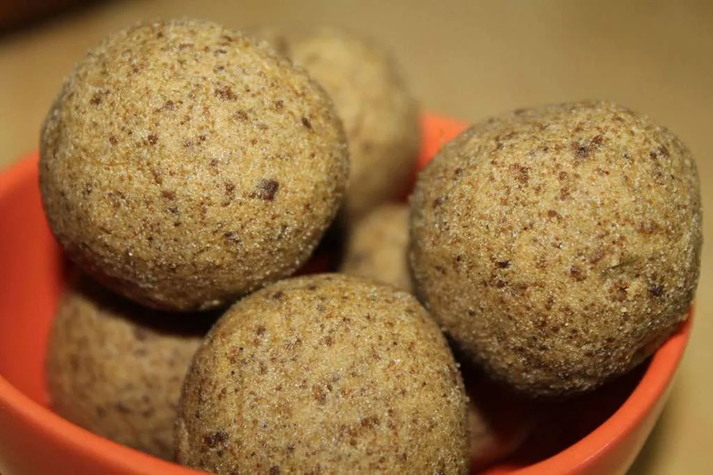 Organic Brown Top Millets (Andu Korralu) Laddu