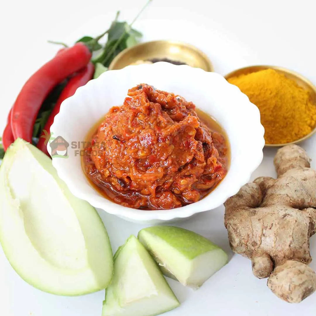 Red Chili Mango Ginger Pickle (Premium Quality)