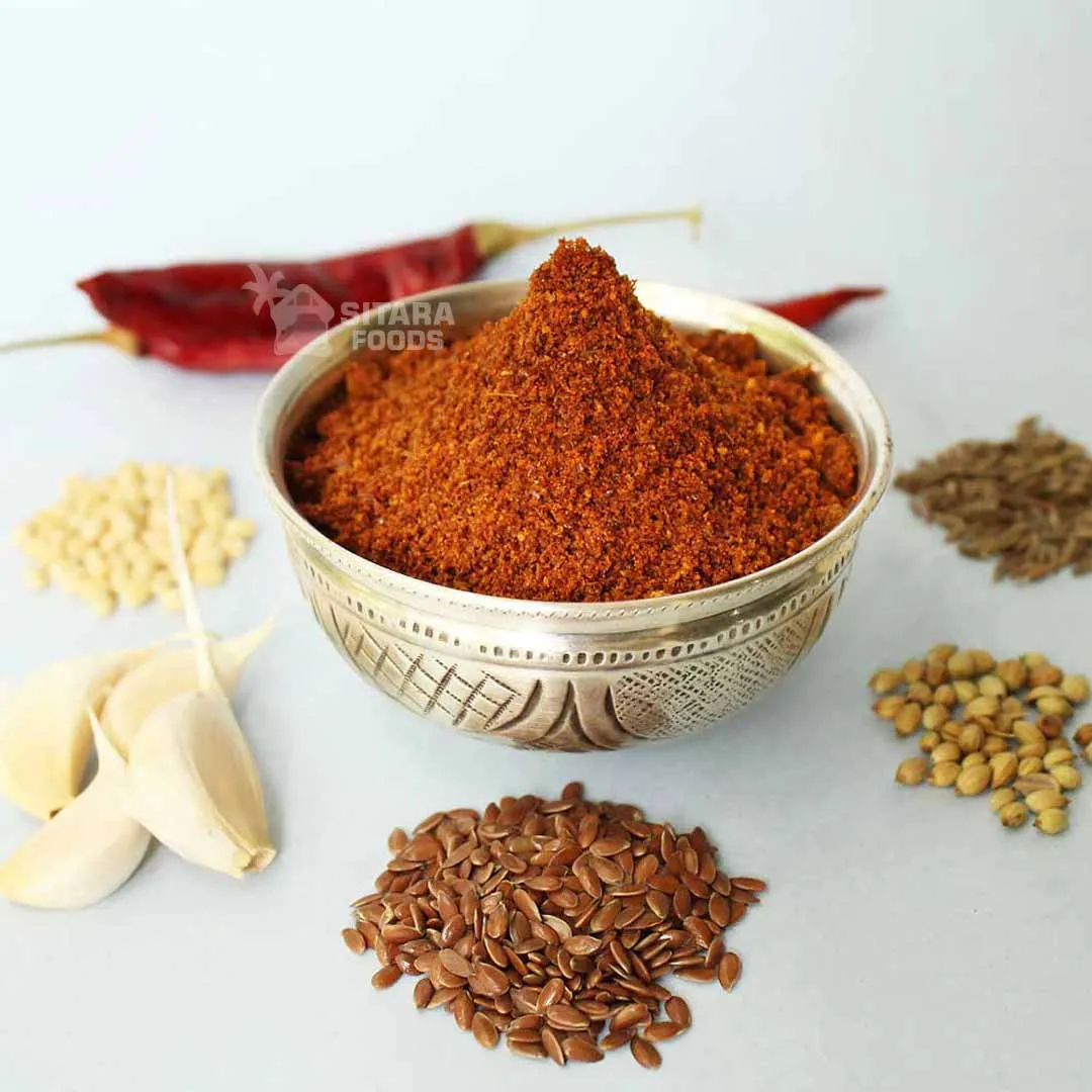 Flax Seeds Karam Podi / Avisa ginjala Karam Podi / Aali Vidhai Podi