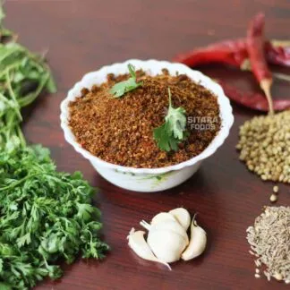 Kothimeera Karam Podi  (Coriander Breakfast Side)