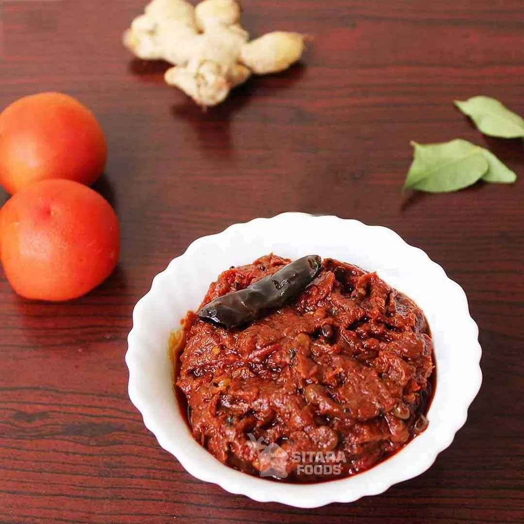 Tomato Pickle Without Garlic (Premium Quality)