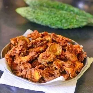 Buy Bitter Gourd Chips / Karela / Hagalkayi / Pavakkai Chips Online
