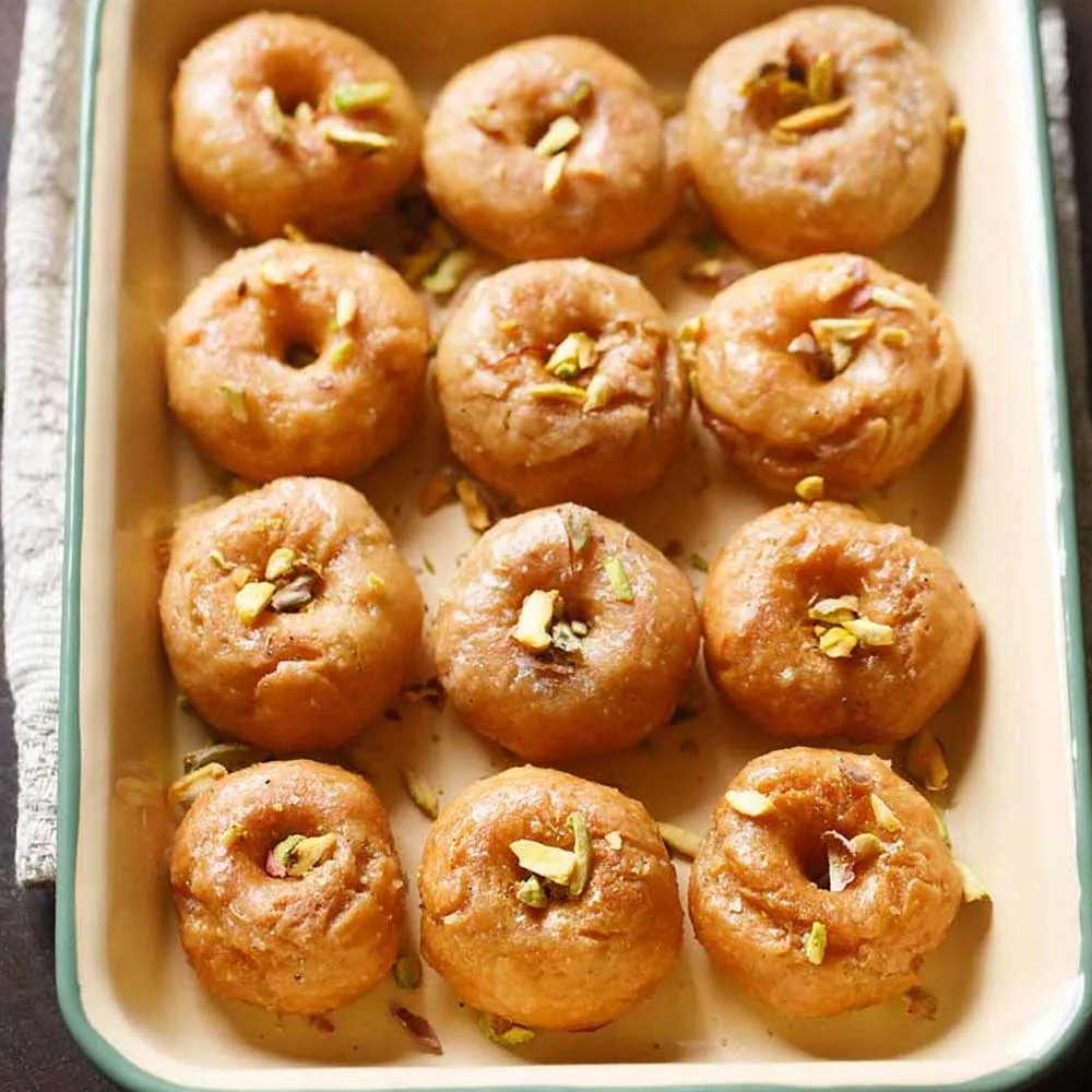 Handmade Ghee Badusha / Balushahi (** Sugar Free **)