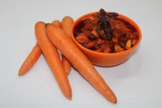 Carrot Pickle (Crunchy & Delicious)