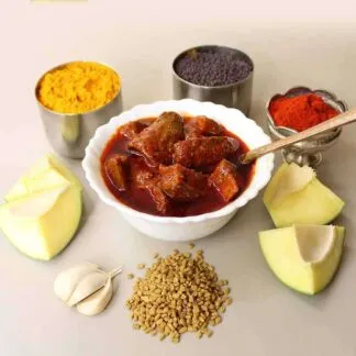 Cut Mango Pickle / Andhra Avakaya - Homemade